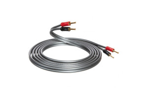 QED Reference XT40i med kontakter 2 x 2 meter Grå