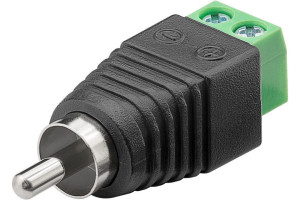 hbb RCA hane - 2 pin terminal block RCA - hane