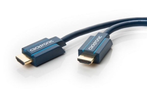ClickTronic Ultra High Speed HDMI 8K 1 till 2 meter 2 meter Svart