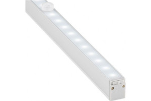 hbb LED lampa med rörelsedetektor Silver