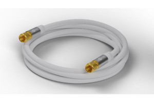 Goobay SAT antennkabel 135 dB 2 m Vit