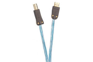 Supra USB 2.0 EXCALIBUR A-B 2 meter Isblå