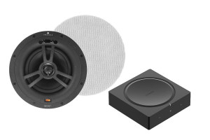 Sonos Amp med Triangle takhögtalare Svart/Vitt