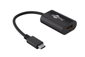 Goobay USB-C till HDMI Svart