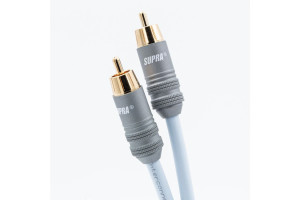 Supra DAC-SC 1RCA-1RCA Audio 1 x 12 meter Isblå