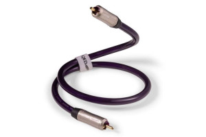 QED Reference Digital Audio 40 Coax 0.6 meter Lila