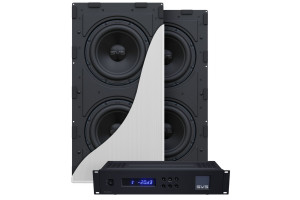 SVS 3000 In-Wall Dual Subwoofer Kit Svart