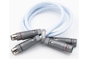 Supra XL Annorum Interconnect XLR 1 meter Isblå