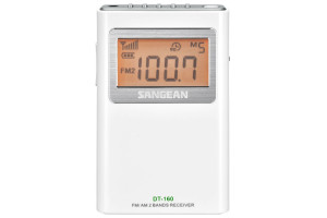 Sangean DT-160 FM/AM fickradio Vit