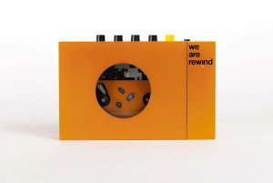 We Are Rewind BT Cassette Player Blå - Kurt