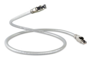 QED Reference Ethernet 1 meter Pärlemorvit