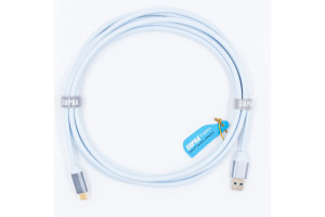 Supra USB 3.2 Super High Speed A-C 0.5 meter Isblå