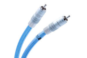 Supra Digital RCA Excalibur Rhodium 3 meter Isblå
