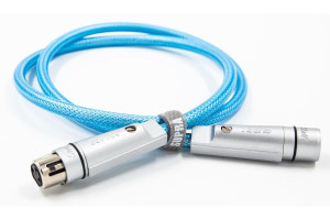 Supra Digital XLR Excalibur Rhodium 1.5 meter Isblå
