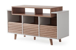 NorStone Oslo 1200 Svart/Valnöt