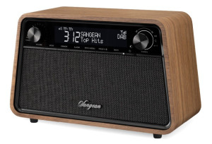 Sangean WR201D DAB+/FM-radio med Bluetooth Valnöt
