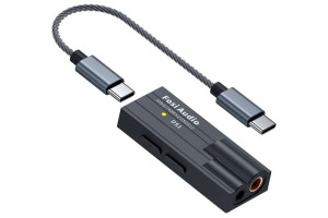 Fosi Audio DS1 hörlursförstärkare och DAC Svart