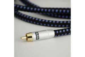 SVS SoundPath Subwoofer Cable 1 meter Svart/Blå