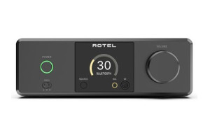 Rotel DX-3 hörlursförstärkare, DAC och försteg Silver