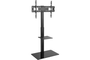 Goobay Golvstativ TV Basic Large Svart