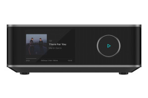 WiiM Amp Ultra streaming/multirumsförstärkare Mörkgrå