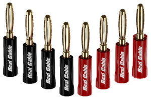 Real Cable B6020 Banankontakter 8-pack 8-pack
