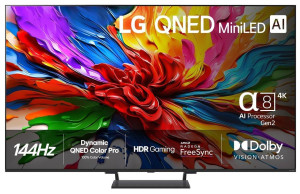 LG 85QNED93A6A MiniLED 4K Smart TV 2025 Svart