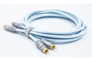 Supra DAC-X 2RCA-2RCA Audio 2 x 1 meter Isblå