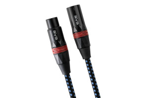 SVS SoundPath XLR Interconnect Single 1 x 15 meter Svart