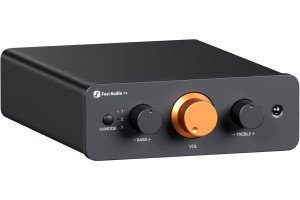 Fosi Audio P4 ultrakompakt stereoförsteg Grå