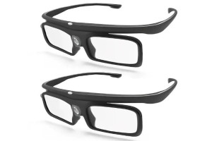 Valerion 3D glasögon 2-pack Svart