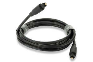 QED Connect Optical Cable 1.5 meter Svart