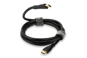 QED Connect USB-C till USB-C 0.15 meter Svart
