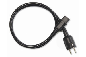 QED XT3 Power Cable EU 3 meter Svart