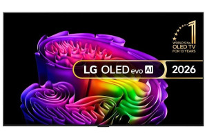 LG OLED77G64LW evo AI G6 med väggfäste Svart