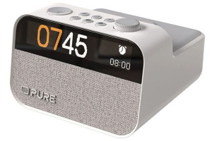 Pure Moment Charge klockradio Vit