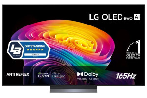 LG OLED48C65LA evo AI 4K Smart TV 2026 Svart