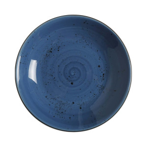 Farfurie adanca albastra Iris, 230 mm, 900 ml  FIne Dine