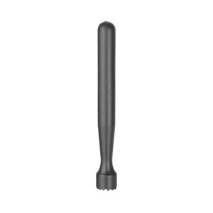 Agitator bar - muddler, Bar up, profilat,Hendi in forma de stea, Negru, ø34x207mm