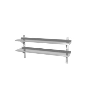 Raft dublu suspendat - reglabil, dim. 1400x300x(H)600 mm