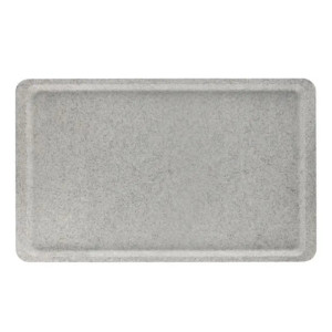 Tava poliester Versa cu margine plata, Cambro, culoare grafit,370x530mm