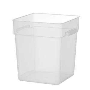 Recipient pentru alimente cu un separator, Hendi, 17.2 l, 290x290x(H)320 mm