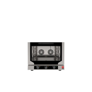 Cuptor electric, mixt cu aburi, control electromecanic, GN1/1, Tecknoeka, 6,4 kW/400 V, 784x752x(H)634 mm