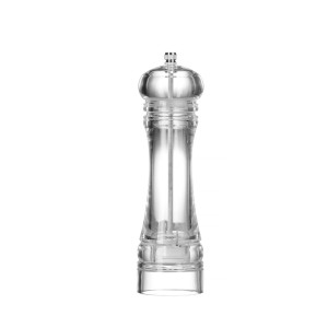 Rasnita pentru sare Hendi, sticla acrilica transparenta,ø60x(H)215 mm