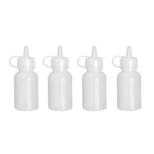 Mini dozator pentru sos, set de 4 buc, Hendi, 0.03 l , ø30x(H)85 mm
