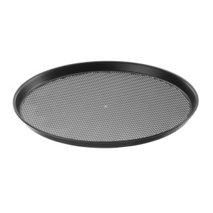 Tava perforata pentru pizza, Hendi, ø400x(H)25 mm