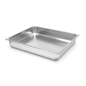 Tava gastronorm GN 2/1 din inox 18/10 19 litri, 650x530x65 mm Hendi rezistenta la temperaturi de la -40 C pana la 300 C