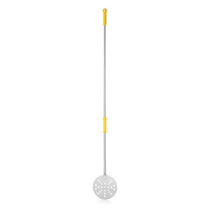 Paleta perforata pizza cu maner telescopic Inox Hendi 220(H)1700 mm