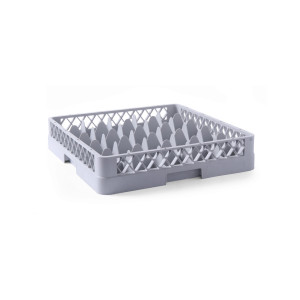 Cos universal pentru masina de spalat vase, polietilena, Gri Hendi 36 compartimente, 500x500x(H)104 mm