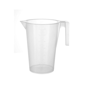 Cana Hendi gradata din polipropilena, 1 litru, 12.5x(H)17.2 cm